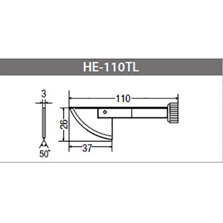goot HE-110TL жало горячий нож к паяльнику HE-110