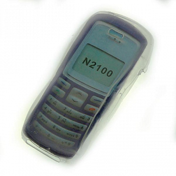 Чехол гелевый прозрачный Nokia 2100