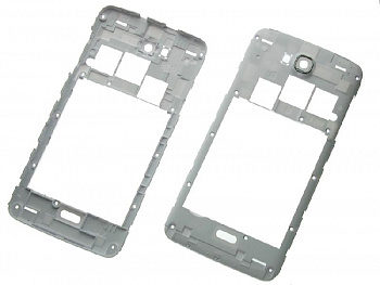 Корпус Explay Blaze (только задняя средняя рамка) белая, Original