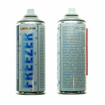 SOLINS FREEZER быстроиспаряющийся газ для местного охлаждения -50С Аэрозоль 400 мл