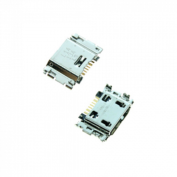 Разъем зарядки Samsung J100F micro-USB 7pin (в разрез прямой) 