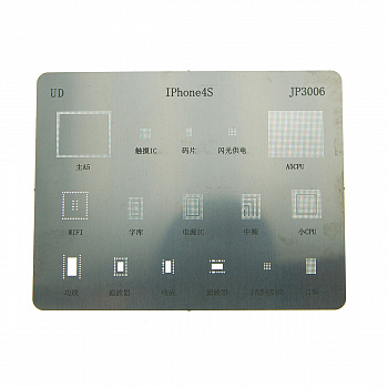 Трафарет для пайки микросхем BGA, Apple iPhone 4s