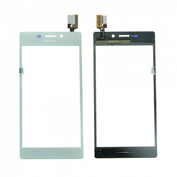 Тачскрин Sony d2303/d2305/d2306 Xperia M2 (белый), Original