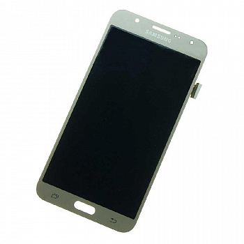Дисплей Samsung J700F gold (в сборе с тачскрином)