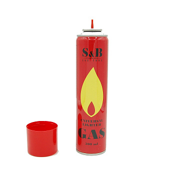 Газ для заправки зажигалок, горелок (300 мл)
