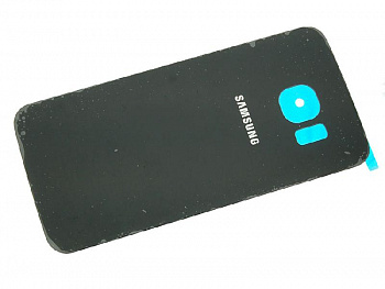 Корпус Samsung S6 Edge / G925F (только задняя крышка) black