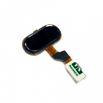 Шлейф Meizu M3s с кнопкой HOME (black)