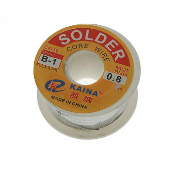 ПОС трубчатый низкотемпературный, 1мм 0,1кг, Super Solder Wire