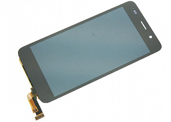 Дисплей Huawei Y6 / Honor 4A (в сборе с тачскрином) черный, Original