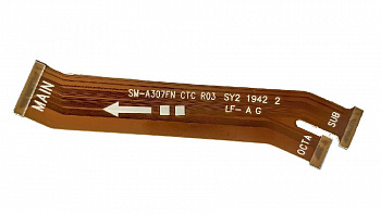 Шлейф Samsung A30s / A307FN, шлейф межплатный, original